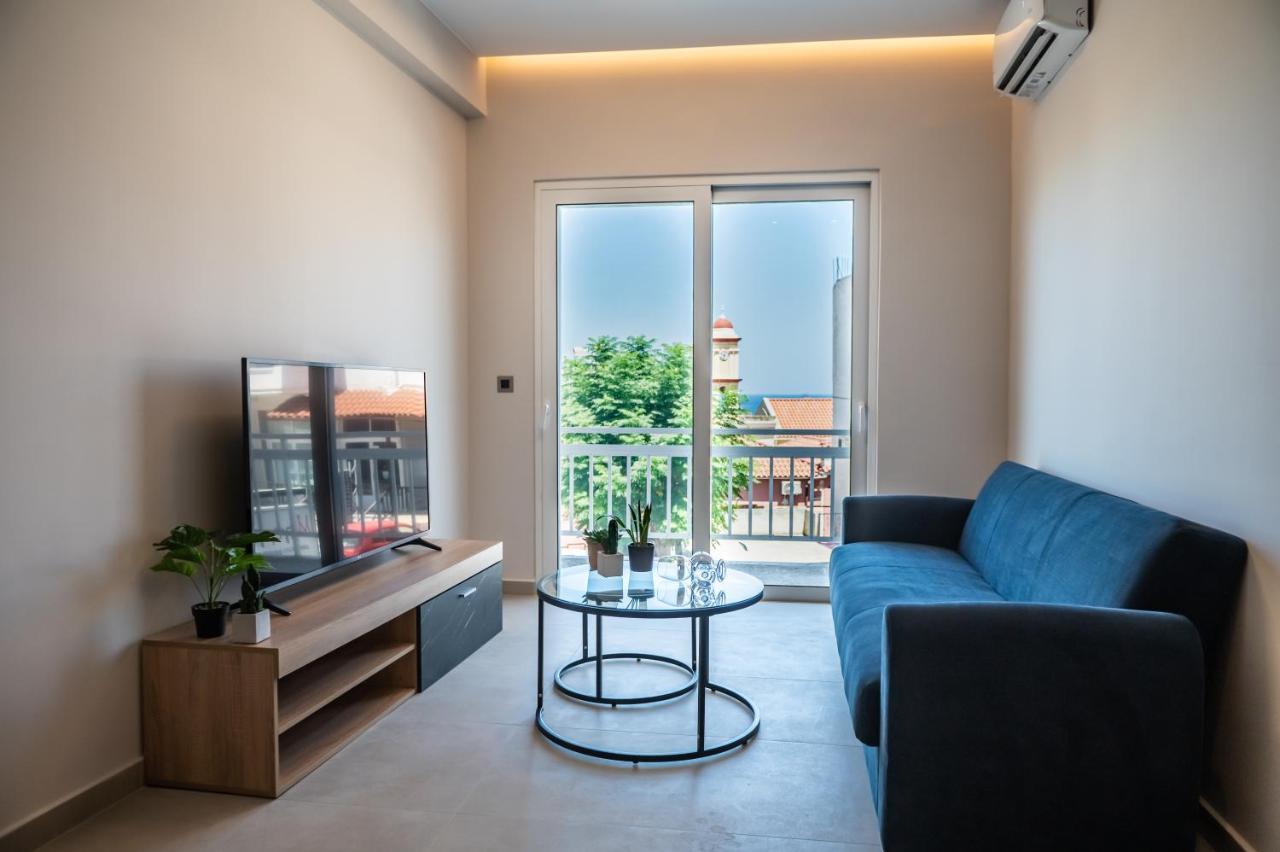 Yiannis Deluxe Apartment 干尼亞 外观 照片