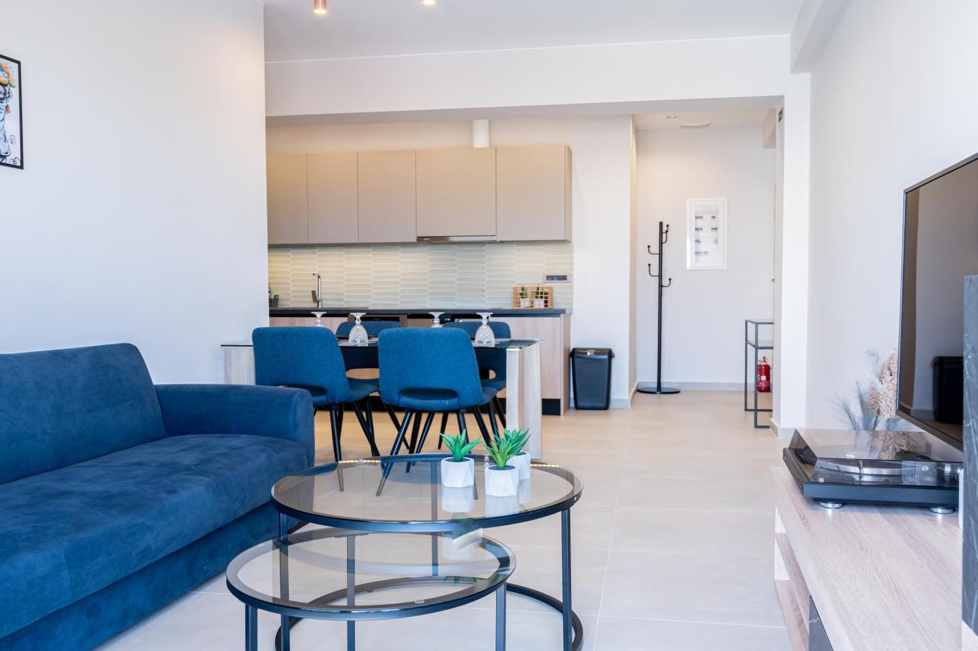 Yiannis Deluxe Apartment 干尼亞 外观 照片