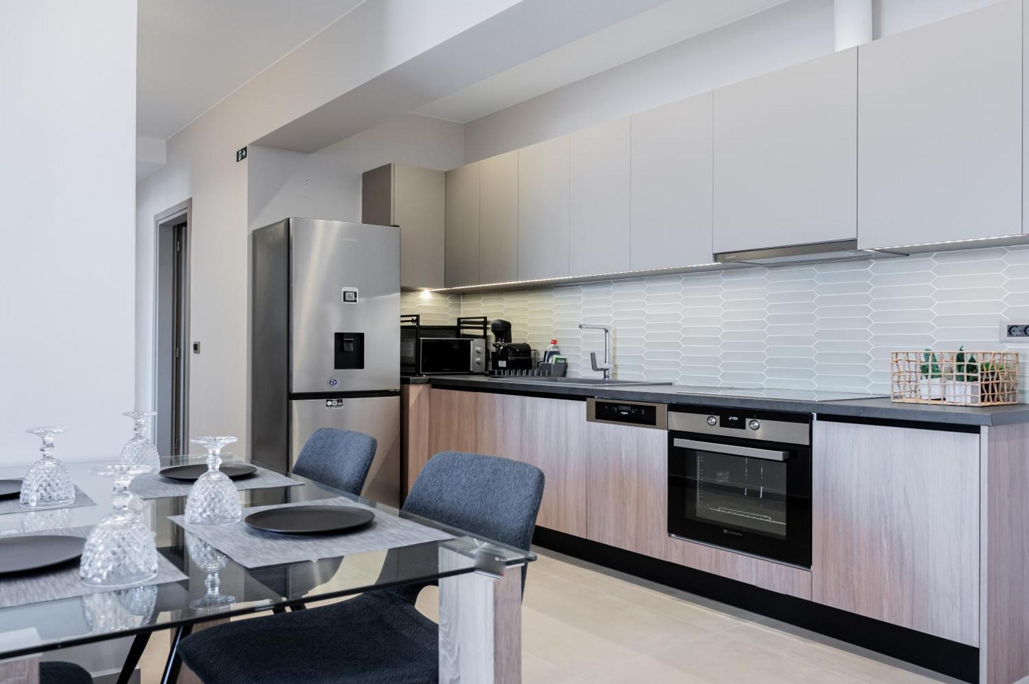 Yiannis Deluxe Apartment 干尼亞 外观 照片