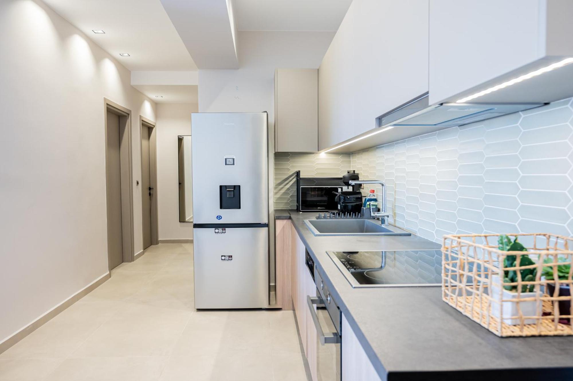 Yiannis Deluxe Apartment 干尼亞 外观 照片