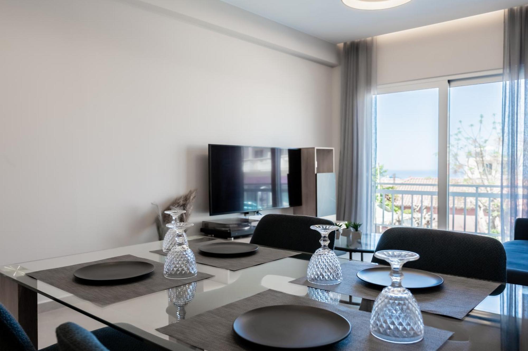 Yiannis Deluxe Apartment 干尼亞 外观 照片